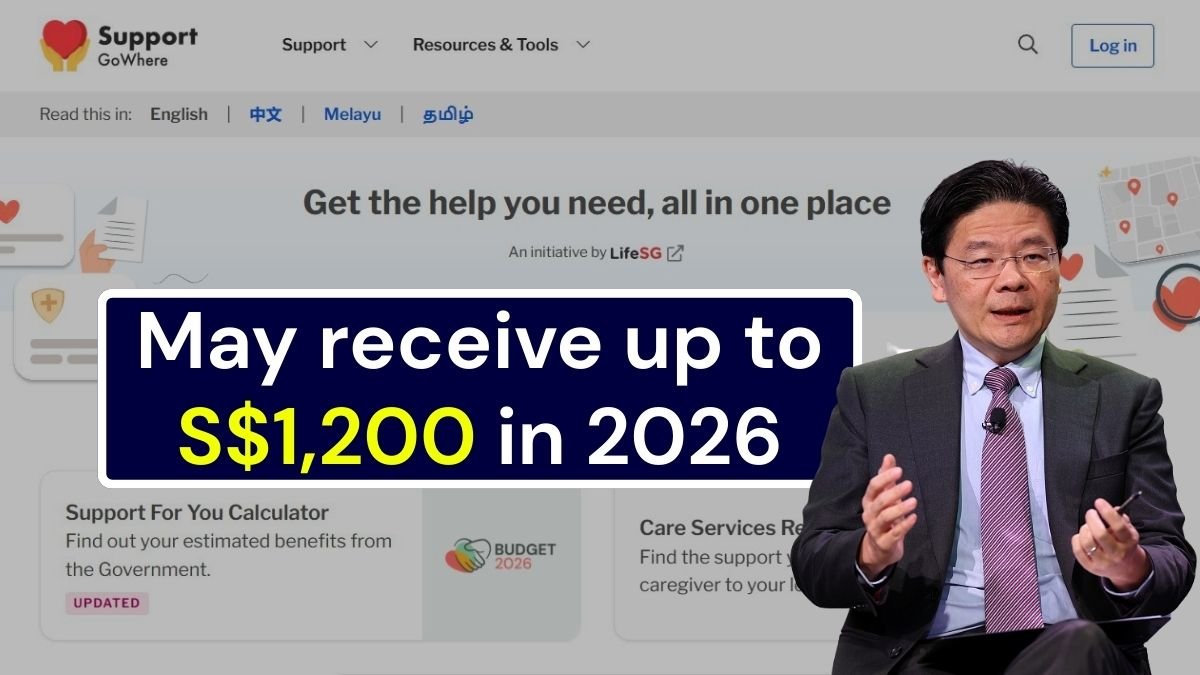 May receive up to S$1,200 in 2026
